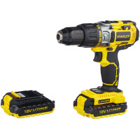 Шуруповерт Stanley STDC18LHBK-RU ударный