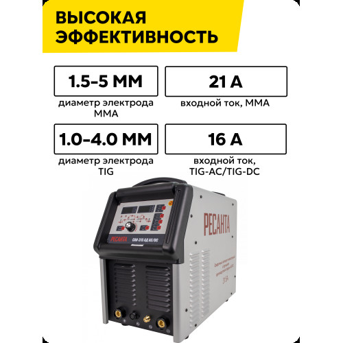 Сварочный аппарат Ресанта САИ-315АД инвертор