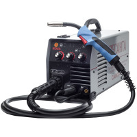 Сварочный инвертор Ресанта САИПА-200 полуавтоматический  (220В±10%, макс.5,5 кВт, 30А-200А, ПВ 70%)