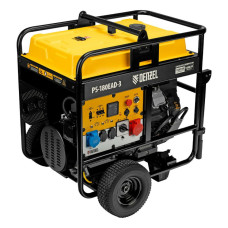 Генератор бензиновый Denzel PS-180EAD-3 18 кВт,230/400 В, 65л, разъём ATS,перекл.режима,эл.старт// 