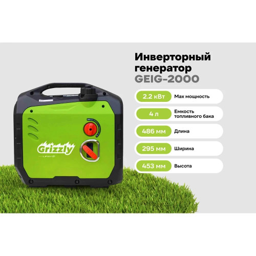 Электростанция GRIZZLY GEIG-2000