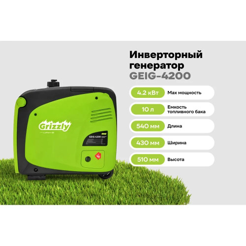 Электростанция GRIZZLY GEIG-4200