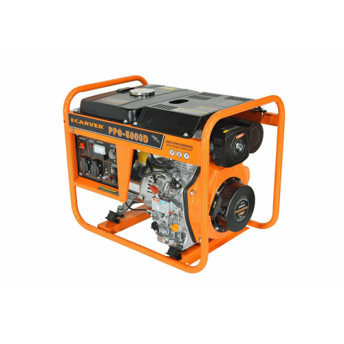 Генератор Carver PPG - 5000D 3.6кВт