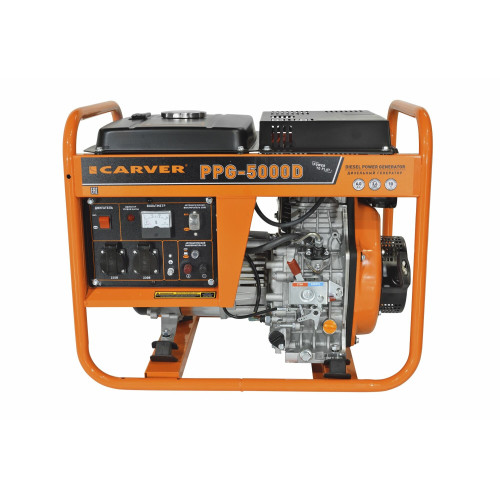 Генератор Carver PPG - 5000D 3.6кВт