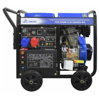 Инверторный генератор TSS DGW 6.0/200ED-R3 сварочный 