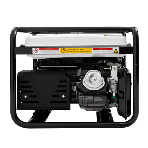 Генератор бензиновый Kranz KR9000EA-3, 9кВт, 230В/380В, 25л, коннектор автоматики, электростартер