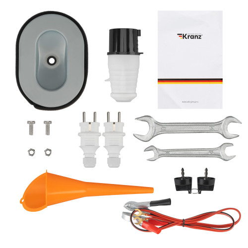 Генератор дизельный Kranz KR8500DEA 8,5кВт, 230В, 16л, коннектор автоматики, электростартер