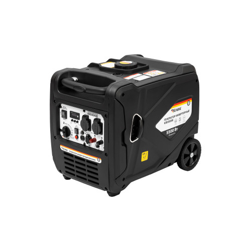Генератор инверторный Kranz KR5500IE, 5,5кВт, 230В, 10л, закрытый корпус, электростартер