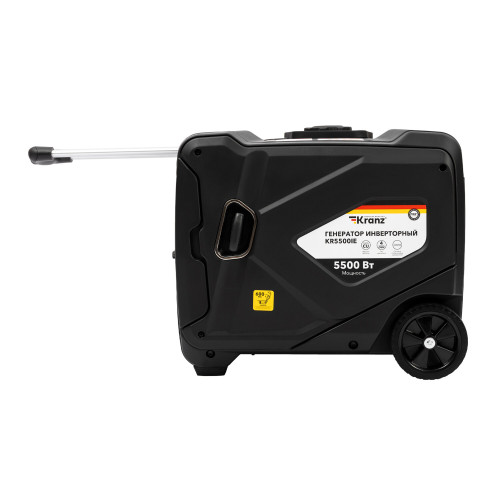 Генератор инверторный Kranz KR5500IE, 5,5кВт, 230В, 10л, закрытый корпус, электростартер