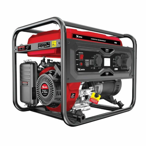 Генератор бензиновый MTX RS-7000 6 кВт, 230В, ручной стартер