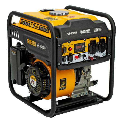Генератор инверторный Denzel GK-5500iF 5,5 кВт, 230 В, ручной старт