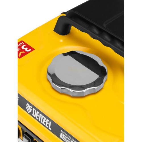 Генератор инверторный Denzel GS-1100iF 1,1 кВт, 230 В, ручной старт