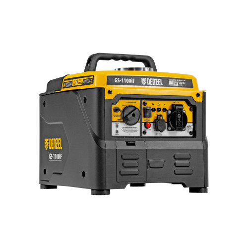 Генератор инверторный Denzel GS-1100iF 1,1 кВт, 230 В, ручной старт