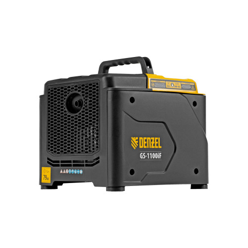 Генератор инверторный Denzel GS-1100iF 1,1 кВт, 230 В, ручной старт