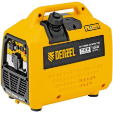 Генератор инверторный Denzel GS-1100iS 1,1 кВт, 230 В, закрытый корпус, ручной старт