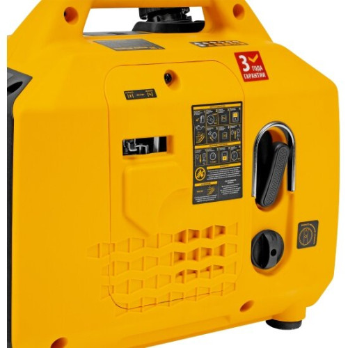 Генератор инверторный Denzel GS-1100iS 1,1 кВт, 230 В, закрытый корпус, ручной старт