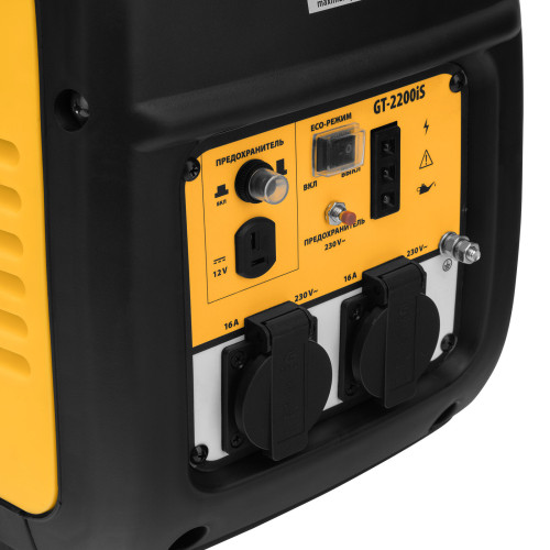 Генератор инверторный Denzel GS-2200iS 2,2 кВт, 230 В, закрытый корпус, ручной старт