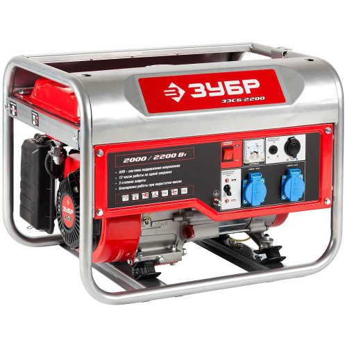 Электростанция ЗУБР ЗЭСБ-2200 ручной пуск