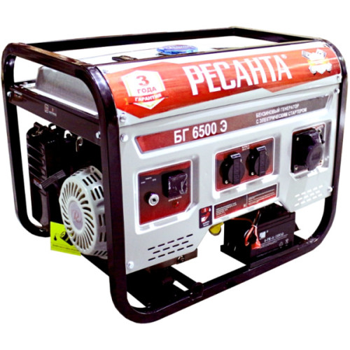 Электростанция РЕСАНТА БГ 6500 Э