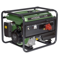 Бензиновый генератор Hitachi E40 (3P)