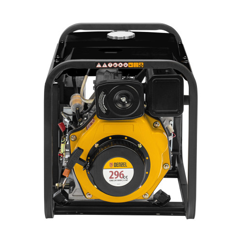 Электрогенератор дизельный Denzel DES-32E 3.2 кВт, 110 дБ, 78.9 кг