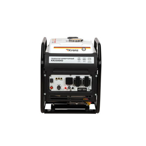 Электрогенератор бензиновый инверторный Kranz KR2500IO 2.5 кВт, 96 дБ, 27 кг