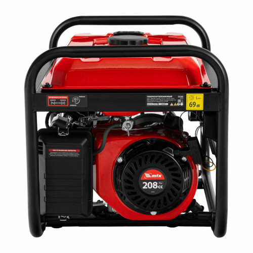 Генератор бензиновый MTX RS-3500 2,8 кВт, 230В, ручной стартер