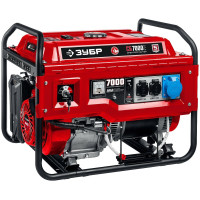 Генератор ЗУБР СБ-7000Е бензиновый с электростартером