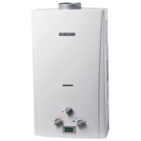 Газовая колонка GENBERG-110.01 Стандарт серебро 20кВт дисплей 10л/мин