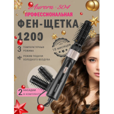 Стайлер Endever Aurora-504 черный/розовое золото