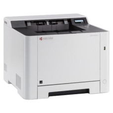 Принтер Kyocera Ecosys P5021cdn, цветной лазерный A4, 21 стр/мин, 1200x1200 dpi, 512 Мб, дуплекс, подача: 300 лист., вывод: 150 лист., Post Script, Ethernet, USB, картридер, ЖК-панель