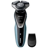 Бритва Philips S5530/06 голубой/черный