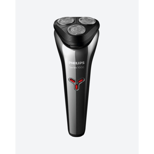 Бритва PHILIPS S1301/02 черный/серый