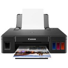 Принтер Canon PIXMA G1411, 4-цветный струйный СНПЧ A4, 8.8 5 цв изобр./мин, 4800x1200 dpi, подача: 100 лист., USB, печать фотографий, печать без полей Старт.чернила 12000 стр черные, 7000 стр CMY цветные