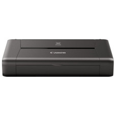 Принтер Canon Pixma IP-110 9596B009, 4-цветный струйный A4, 9 стр/мин, 9600x2400 dpi, лоток 50 листов, WiFi USB черный max 10000 стр/мес