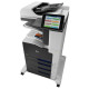 МФУ HP Color LaserJet Enterprise M775z CC524A, цветной лазерный принтер/копир/сканер/факс/степлер/эл.почта A3, 30стр/мин, дуплекс,1536Мб, HDD320 Гб, лотки100+250+3*500, USB,LAN