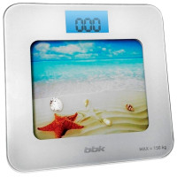 Весы BBK BCS7001 белый/голубой