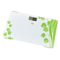 Весы IRIT IR-7236 белый/цветок