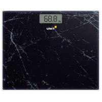 Весы UNIT UBS-2058 Чёрный Мрамор