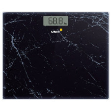 Весы UNIT UBS-2058 Чёрный Мрамор
