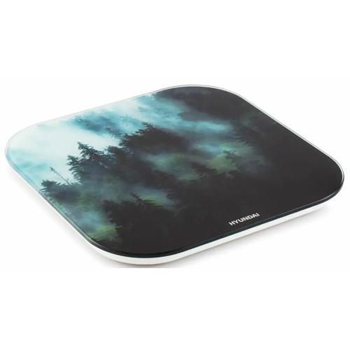 Весы напольные Hyundai H-BS03761 темно-зеленый