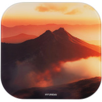 Весы напольные Hyundai H-BS03981 оранжевый