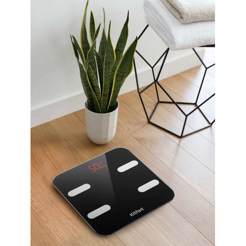 Весы напольные Kitfort KT-806 черный