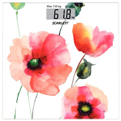 Весы Scarlett SC-BS33E084 белый/рисунок