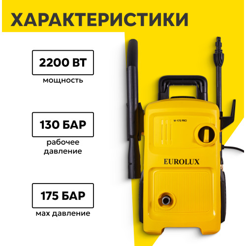 Автомойка Eurolux W-175 PRO