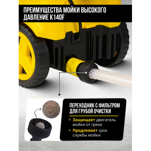 Мойка высокого давления  KOLNER K140F