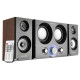 Колонки Акустическая система 2.1 CROWN CMS-3800 16W+10W*2 RMS=36W; приёмник FM; картридер; интерфейс USB; IR пульт