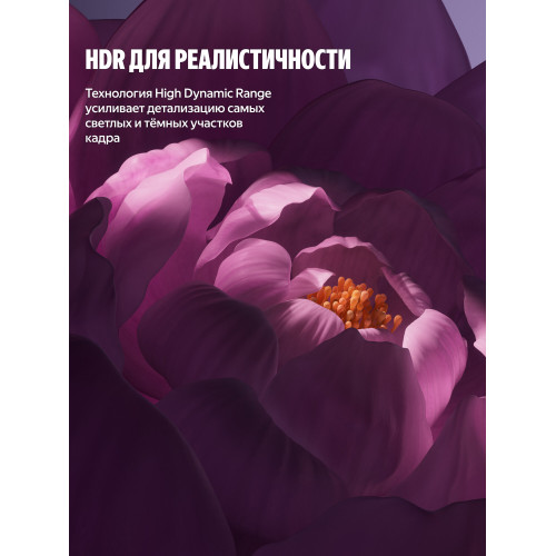 Телевизор Яндекс ТВ Станция Про с Алисой 55 YNDX-00101 черный