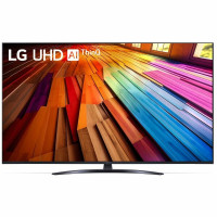 Телевизор LG 50UT81006LA.ARUB черный
