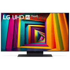Телевизор LG 50UT91006LA.ARUB черный